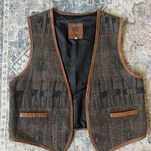 vintage Sumac Design vest